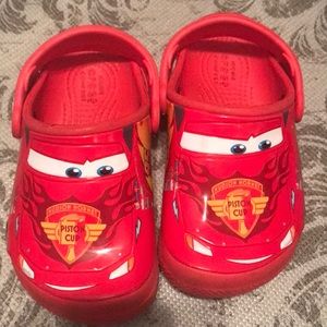 Lightening McQueen crocs